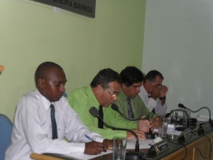 mesa diretora Ibirapuã