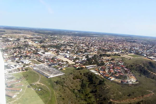 Vista aerea Teixeira de Freitas