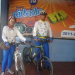 Maria Flor e Ciclista Aloprado