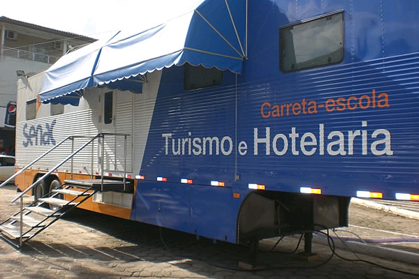 Carreta escola Senac 2