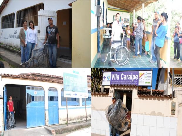 Cadeiras de rodas para os PSF