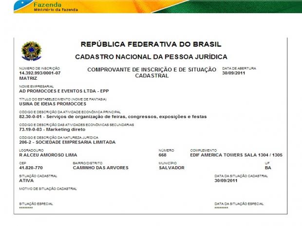 EMPRESA FESTA DA CIDADE