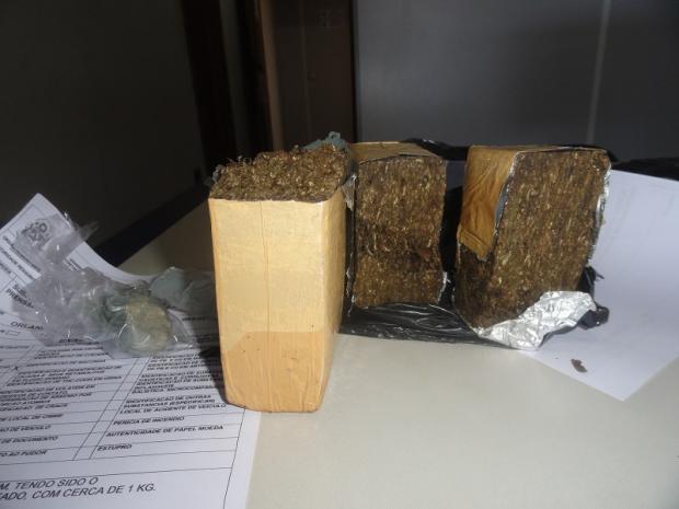 Maconha apreendida com Orlando
