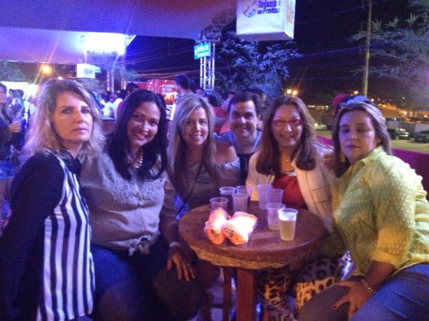 Dalva Sele e amigos curte no camarote o Teixeira Folia (4)