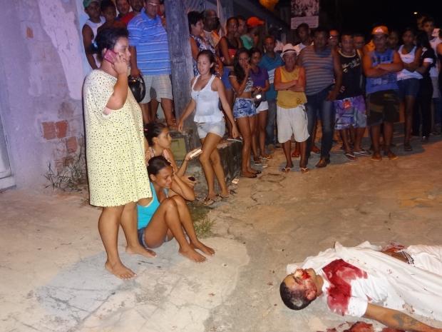 Fernando Ferreira executado com 10  tiros no Wilson Brito (1)