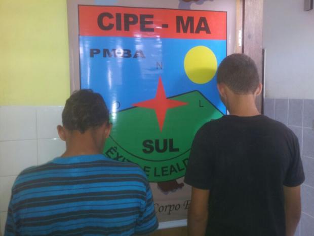 Menores e drogas apreendidas pela Caema (1)