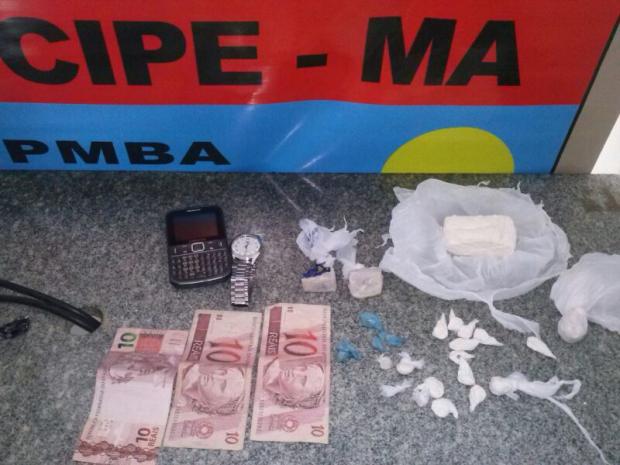 Cipe prende traficante e apreende drogas em Itabela (2)