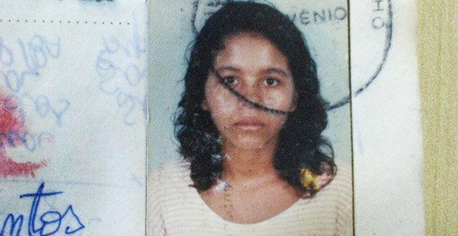 Vanusa Souza Santos assassinada pelo ex esposo em Alcobaca