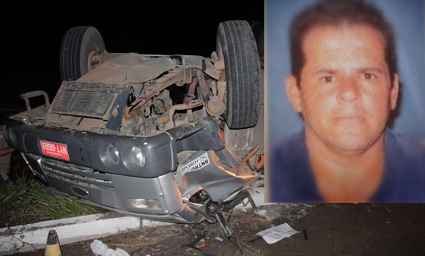 Adimilton da Cruz Oliveira motorista da carreta que morreu no acidente