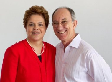 Dilma e Rui Falcao