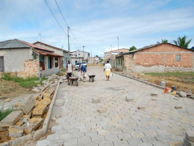 RUA TRAVESSA DA BANDEIRA BAIRRO DAS PALMEIRAS EM CARAVELAS