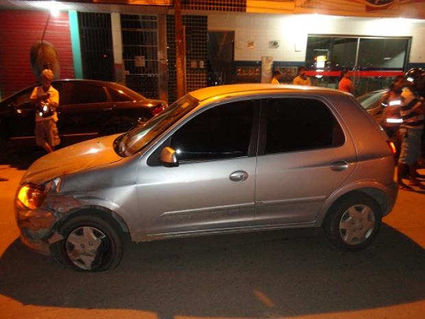 Carro que atropelou Agnelo Santos