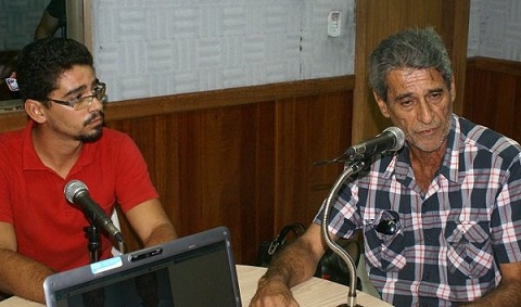 Hugo Pinho e seu filho Hugo Linhares Pinho Junior