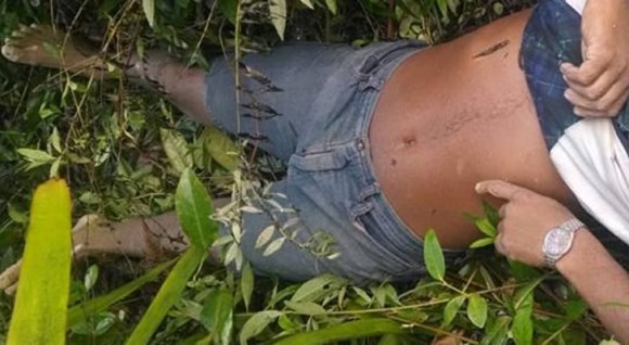 Alexandro Neves de Souza, vaqueiro na Fazenda Ribeirao morto por Celio do Leite
