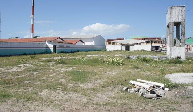 Area do mercado municipal de Alcobaca