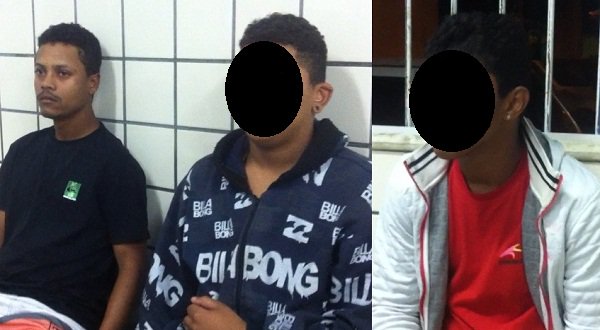 Fabricio Gomes dos Santos e dois menores vendia drogas no WhatSaap