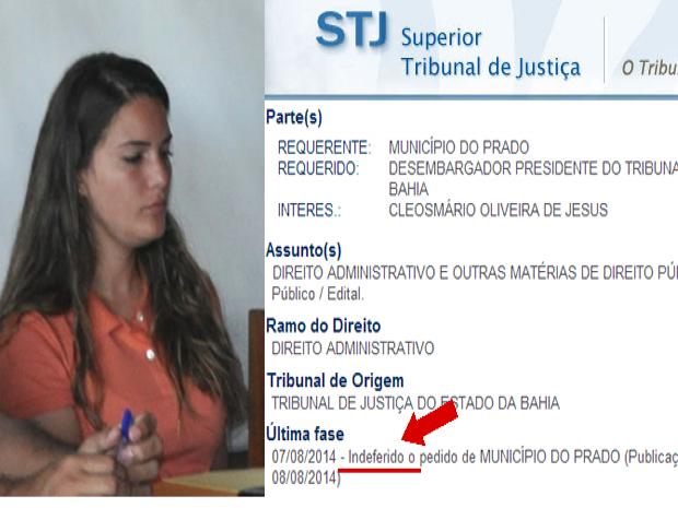 Mayra Brito e decisao do STJ