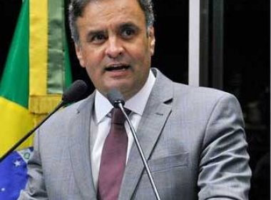 Aecio Neves no senado