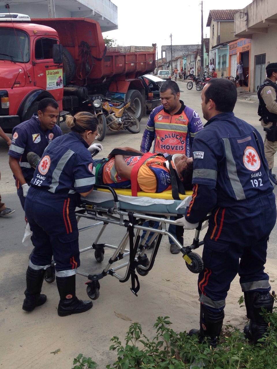 Mototaxista Indio se envolve em acidente3