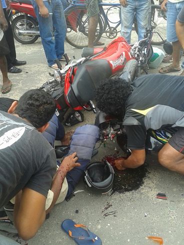 Sargento Dos Santos acidente com moto2