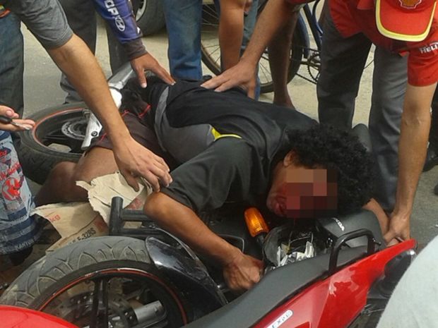 Sargento Dos Santos acidente com moto3