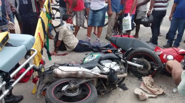 Sargento Dos Santos acidente com moto4