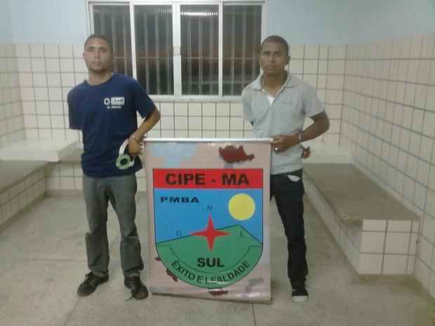 Ueden dos Santos e Lucas da Silva detidos pela Caema roubando veiculo (1)