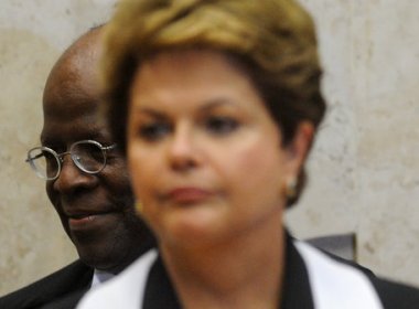 Dilma e Joaquim Barbosa