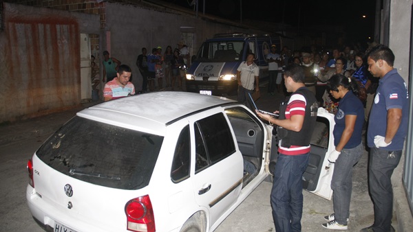Gilberto Rodrigues Santos assassinado dentro do carro2