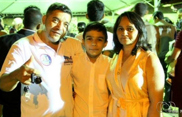 Raimundo Nonato da Silva, Maria Margarete da Silva e Maximus da Silva vitimas do PM