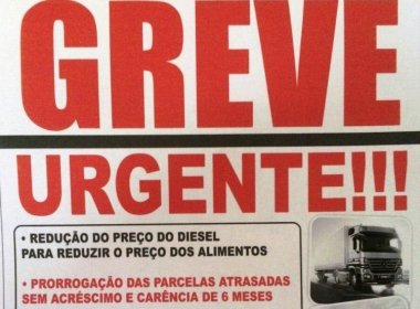 Greve caminhoneiros