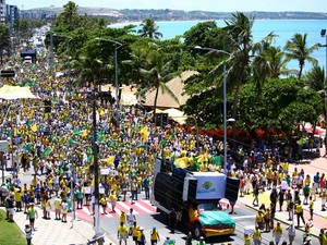 Protesto fora Dilma
