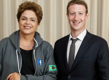 Dilma Roussef e Mark Zuckerberg