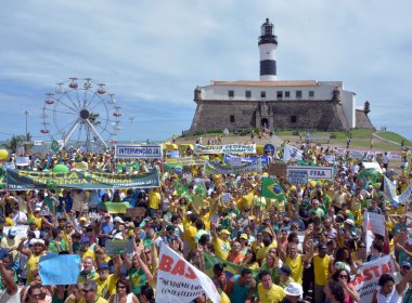 Manifestacao em Salvador