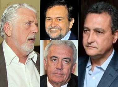 Wagner, Pinheiro, Otto e Rui Costa