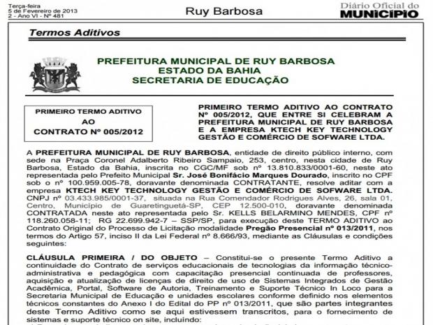 Ktech Prefeitura Municipal de Rui Barbosa