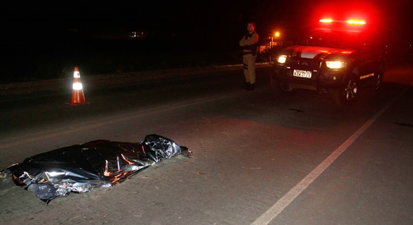 Vitima de acidente em frente ao Posto Ipiranga
