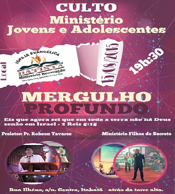 Culto Mergulho Profundo