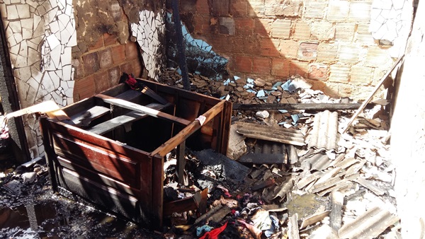 Incendio casa bela vista