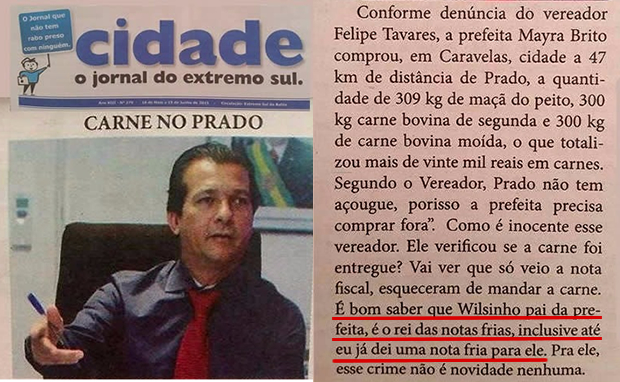 Wilsinho Brito no Jornal Cidade