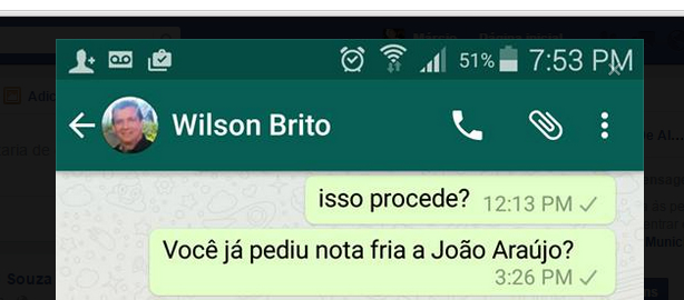 Wilsinho Brito no WhatsApp