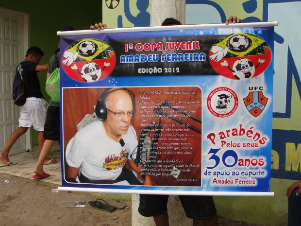 Amadeu Ferreira recebe mais uma homenagem