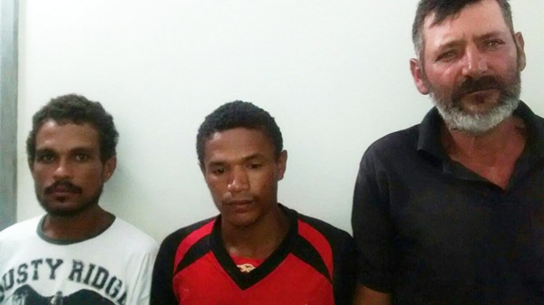 Elizeu Almeida Goncalves, Paulo Elson Valeriano de Morais e Osnildo Gama dos Santos