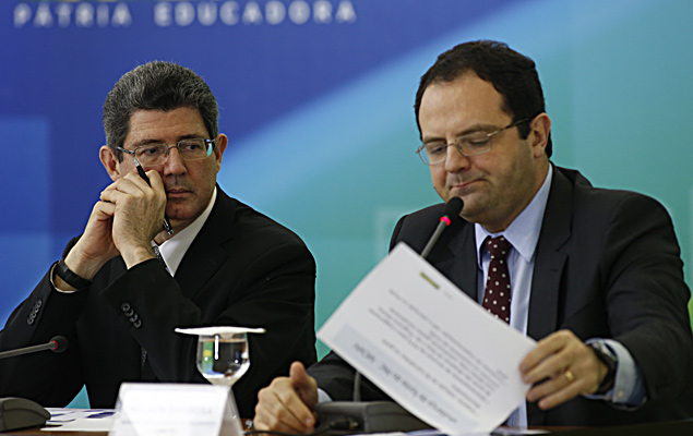 Joaquim Levi e  Nelson Barbosa