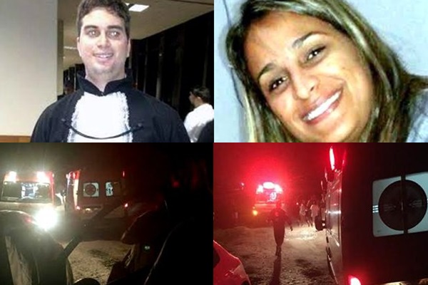 Romulo Ramos e Tamara Borges