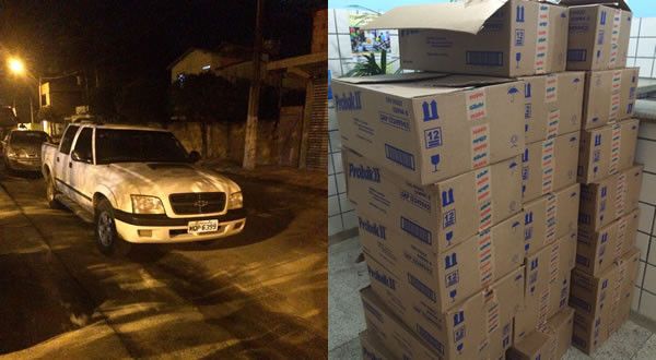 Caminhonete e aparelhos de barbear