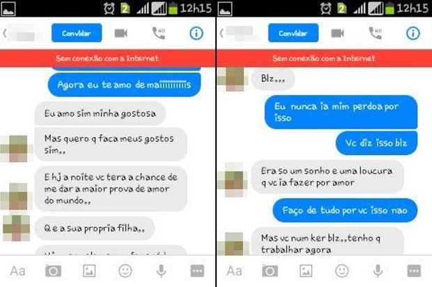 Conversa entre PM e mulher