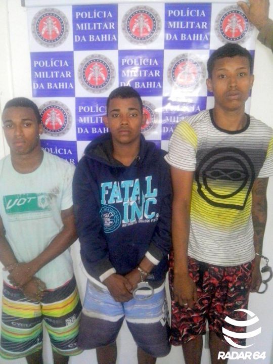 Thiago Santos Paiva, Wesley Libany Andrade dos Santos e Willian Figueiredo Sousa (1)