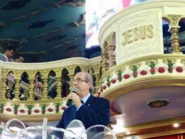 Eduardo Cunha na Assembleia de Deus Madureira