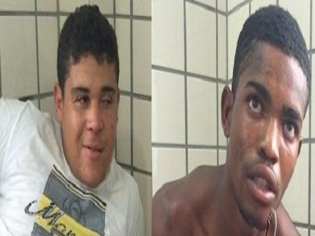 Jailson Pedrosa dos Santos, o Neguinho do Crime,  e Julio Romulo Viana da Silva Ribeiro, o Rominho